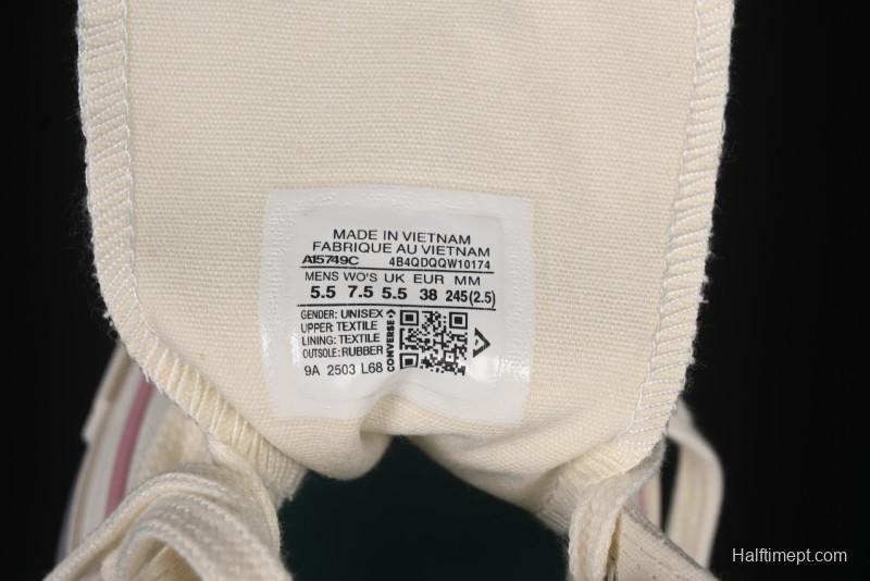 Converse Chuck 1970s Moon Embroidery High-Top Casual Sneakers - A15749C