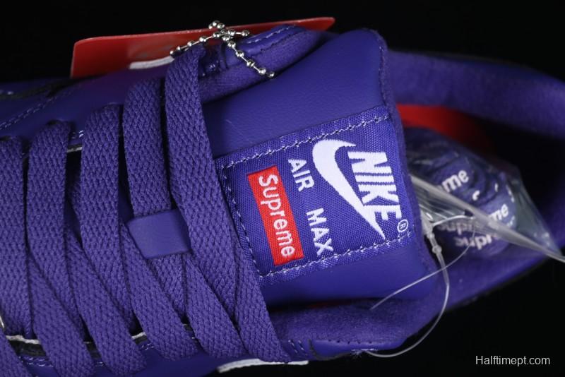 Nike Air Max 1 Retro Running Shoes with Half-Sole Air Cushion - HF8813-500