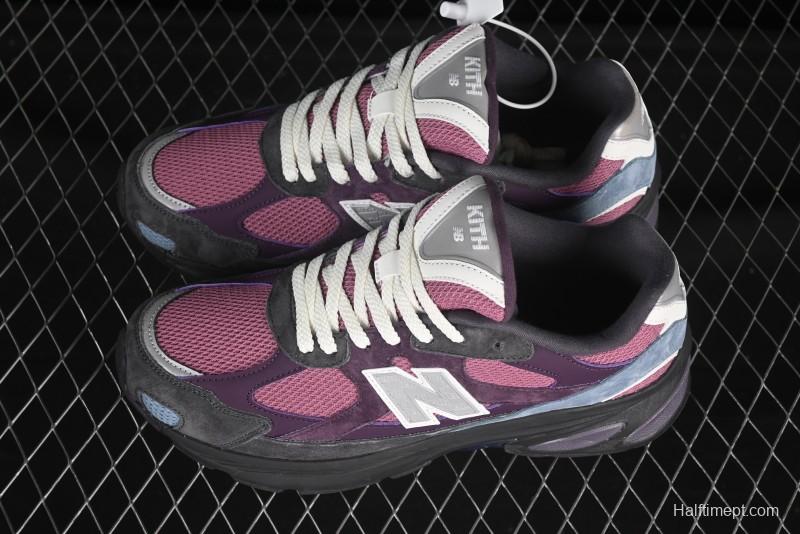 New Balance 2010 Series Retro Casual Running Shoes with Soft Suede and Nylon Mesh - M2010ANB