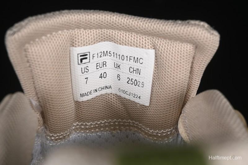 Fila Fusion Fern 2.0 Retro Chunky Sneakers with 3CM Heightening Sole - F12M511101FMC