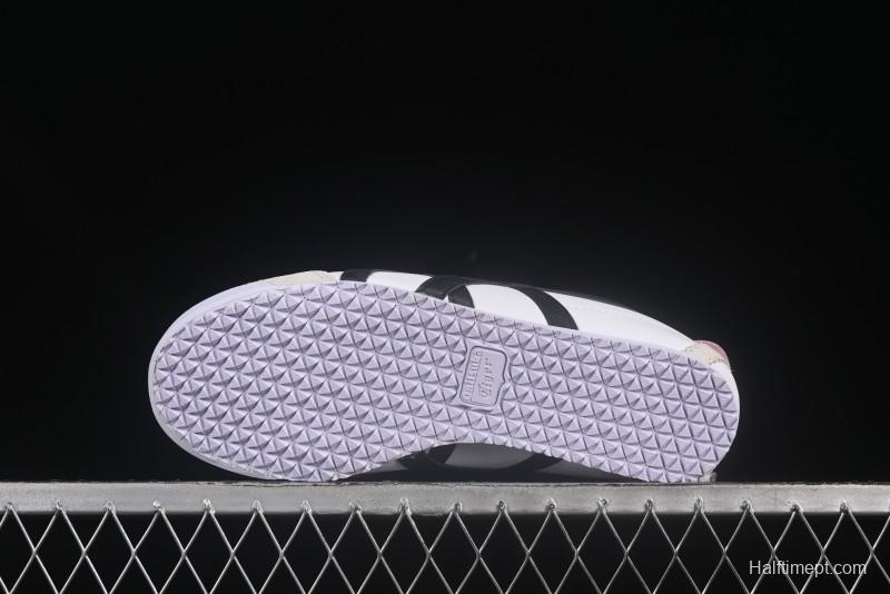 Onitsuka Tiger Mexico 66 Low-Top Leather Sneakers for Casual Running - 1183C380-100