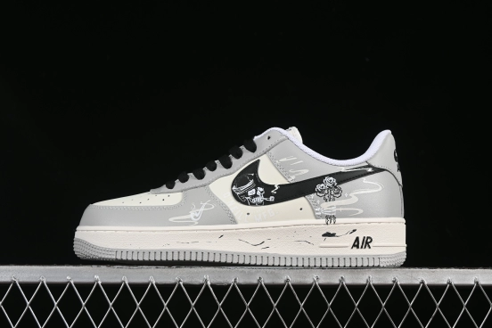 Nike Air Force 1 '07 Low "Quit Smoking" Custom Sneakers - DO7471-991