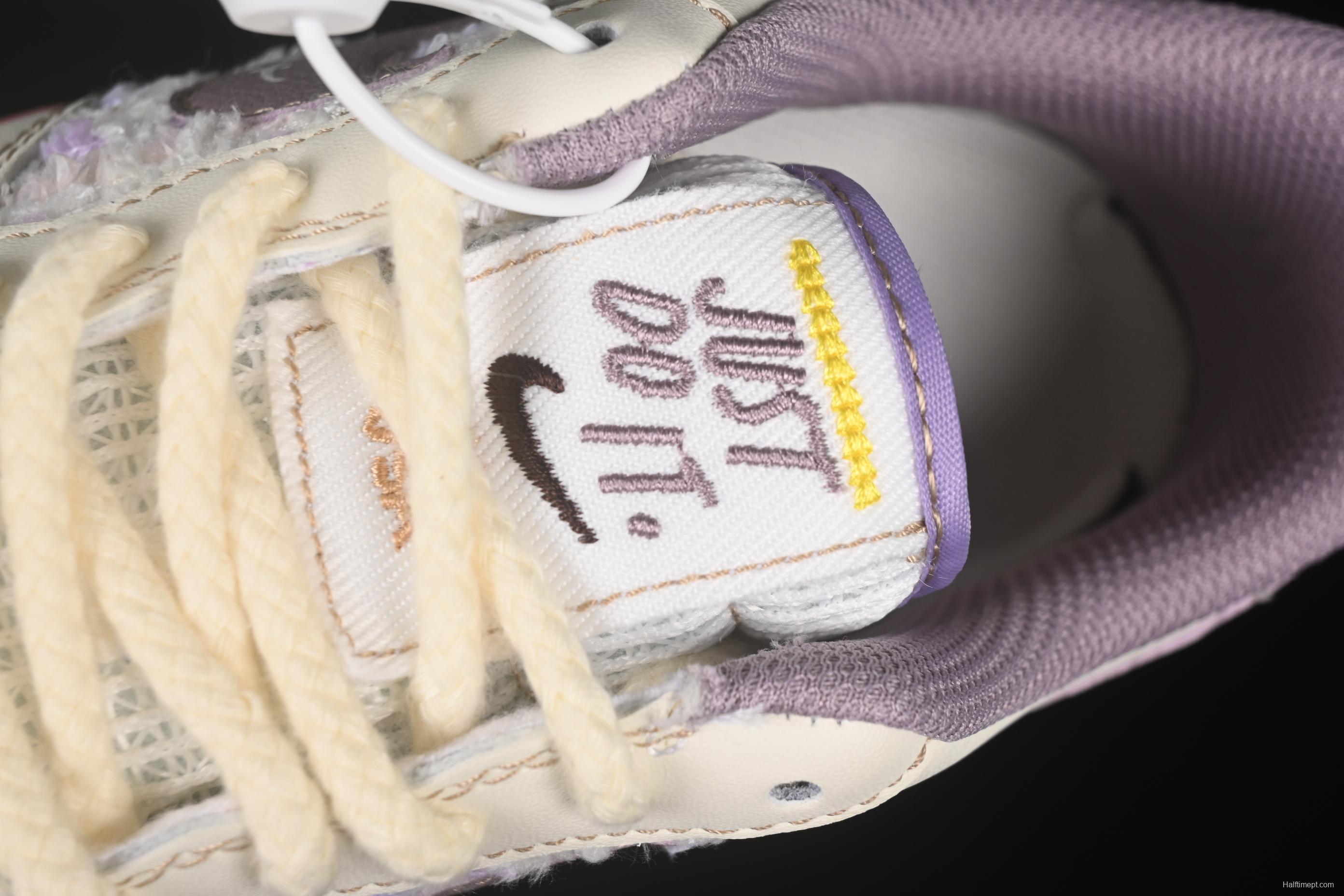 Nike Air Force 1'07 Low Purple Rabbit Baby Casual Sneakers - FJ7740-910