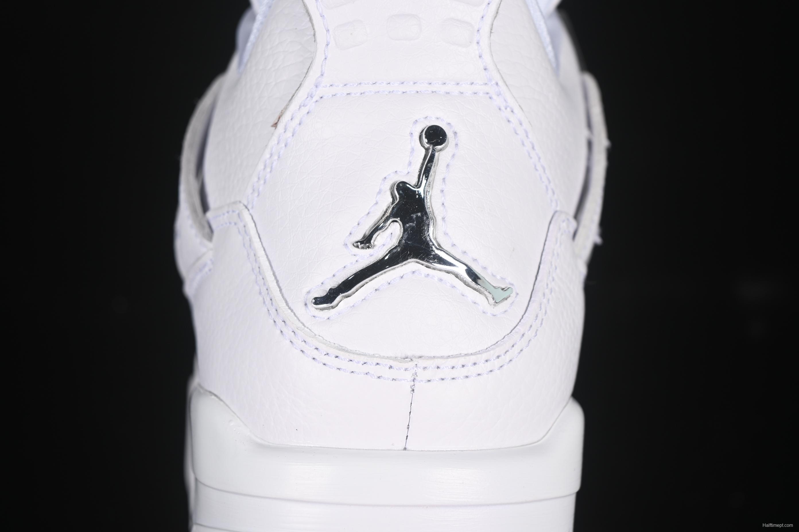 Nike Air Jordan 4 Retro PureMoney Sneakers - 308497-100