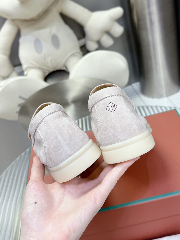 2025 Men LP Beige Suede Loafers