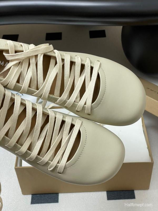 Lemaire 2025 SS Early Spring Collection Tie-Detail Ballet Flats Derby Shoes Flat and Heel Styles - KFY00310