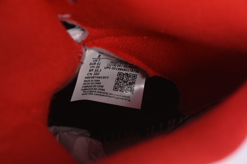 Nike Air Jordan 5 Retro Fire Red Black Tongue Basketball Shoes - HQ7978-101