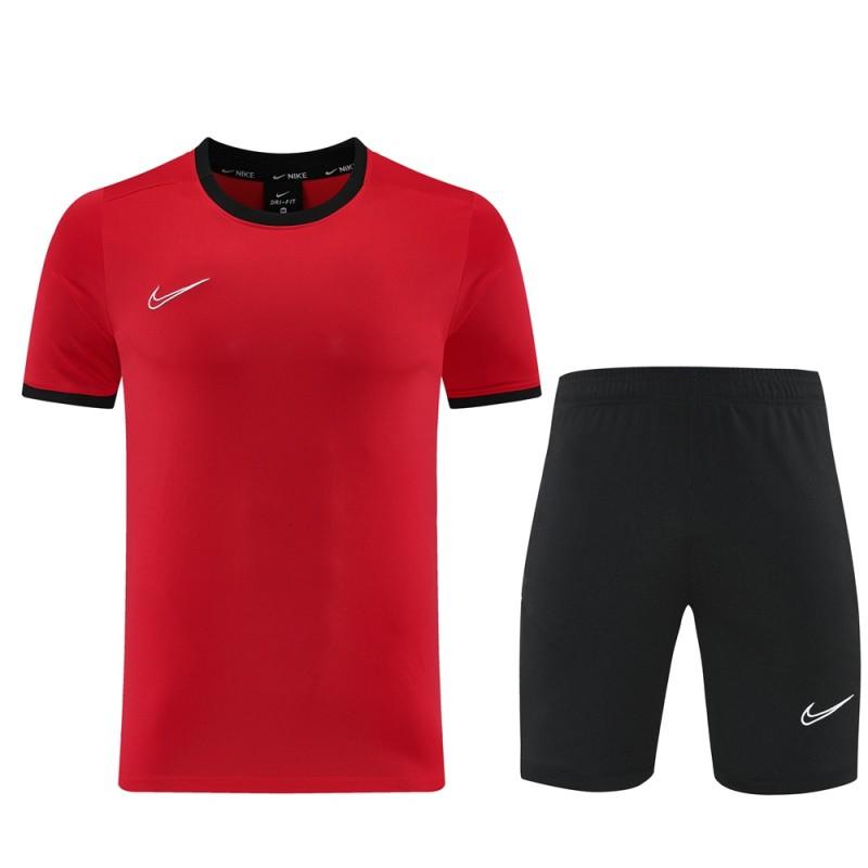 2025 NIKE Red Short Sleeve Jersey + Shorts