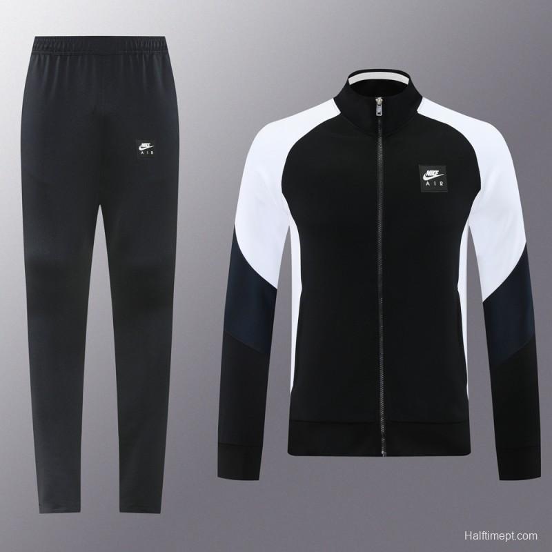 2025 NIKE Black/White Full Zipper Jacket +Long Pants