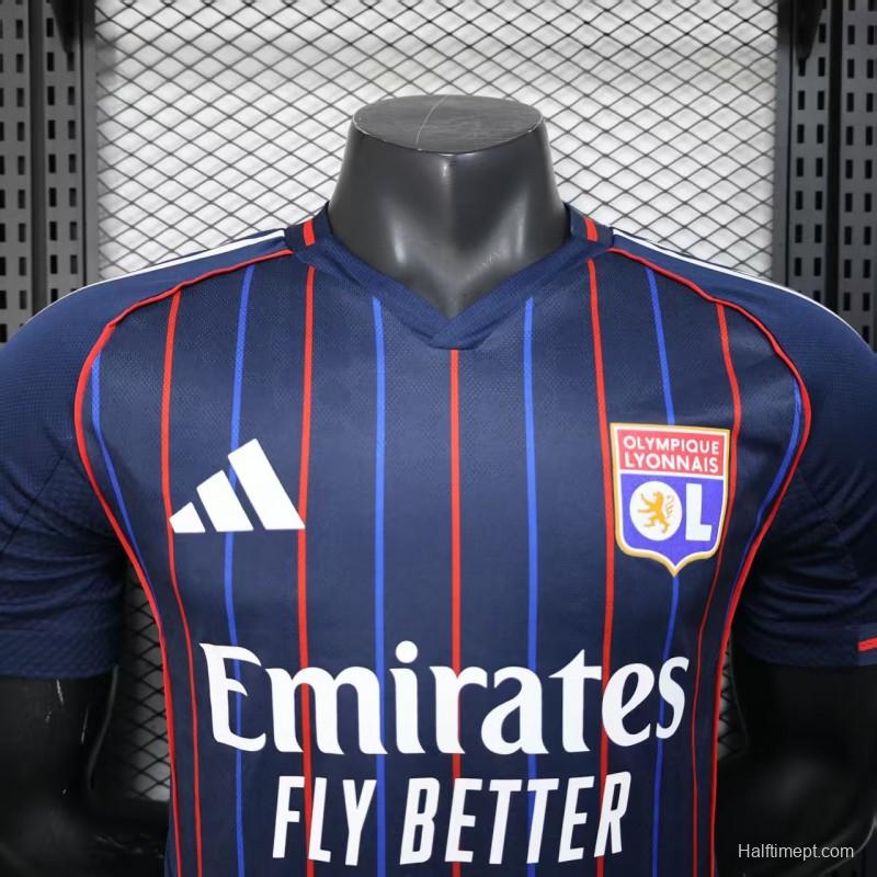 Player Version 25/26 Olympique Lyonnais/Lyon Away Jersey