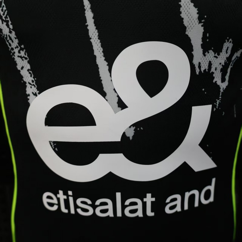 Player Version 25/26 Al Ahly FC Away Black Jersey
