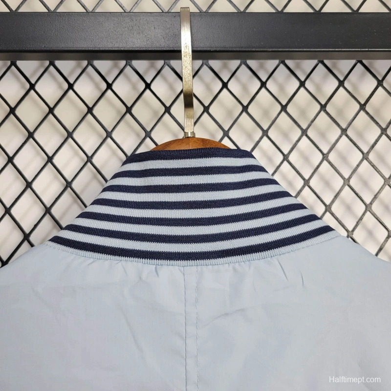 25/26 Tottenham Hotspur Jacket Blue Windbreaker