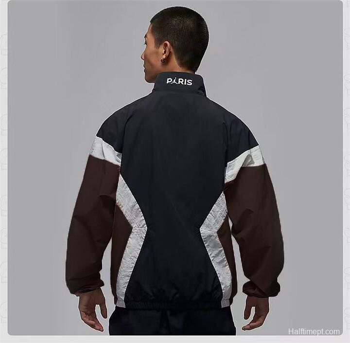 25/26 PSG Retro Color Block Track Jacket Set - Blue/Black/Pink Collection Windbreaker 3 Colors