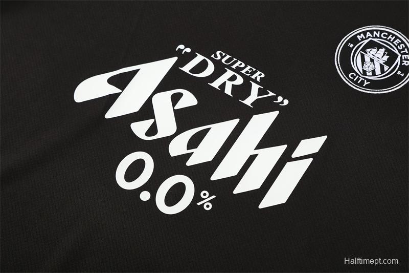 25/26 Manchester City Black with XS Short Sleeve+Soccer Shorts