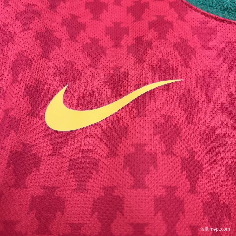 2004 Retro Portugal Home Jersey