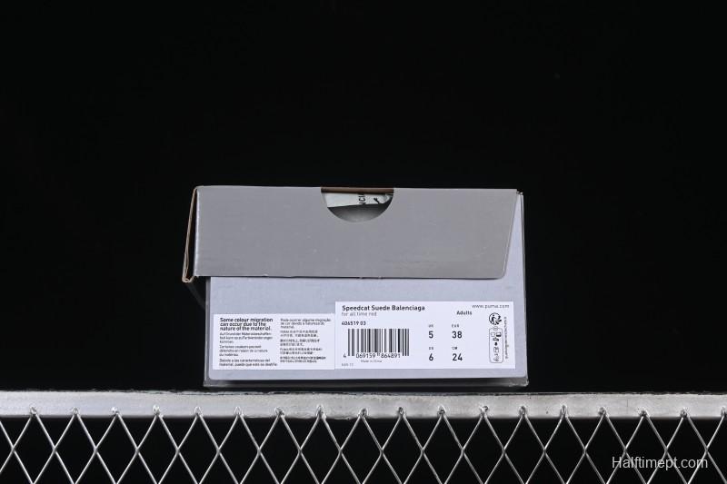 Puma The Open Product x Balenciaga Speedcat Low-Top Lifestyle Casual Shoes - 406519-03