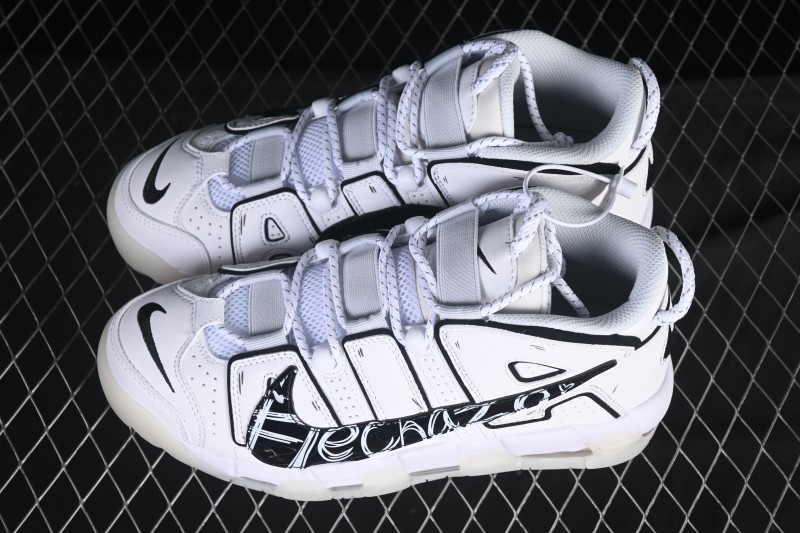 Nike Air More Uptempo Retro High-Top Basketball Shoes - DQ5014-100