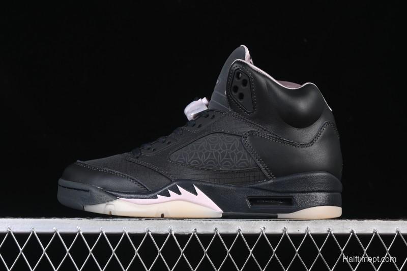Air Jordan 5 Retro Paris Saint-Germain Off Noir Basketball Shoes - HQ3004-001