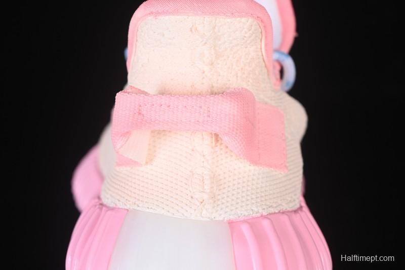 Adidas Yeezy 350 Boost V2 Running Shoes with Pink Watermelon Design - CP9366