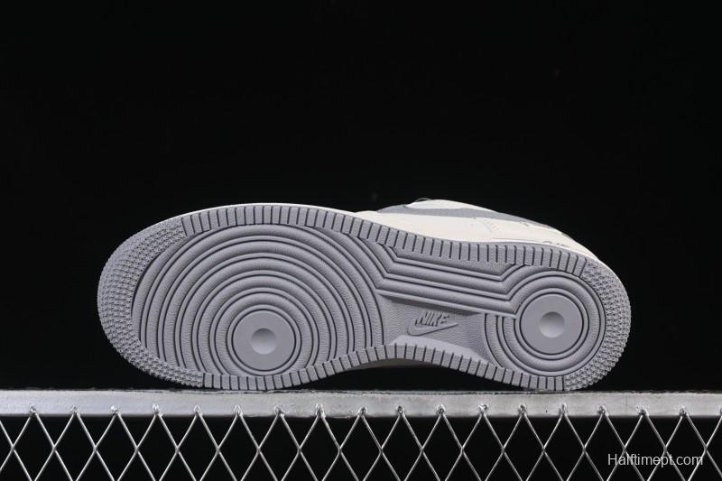 Nike Air Force 1'07 Low Classic Gray Casual Sneakers - SM6668-106