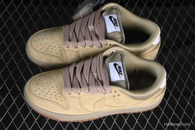 Nike SB Dunk Low Pro Skateboarding Shoes with Parachute Beige Design - HJ0367-200