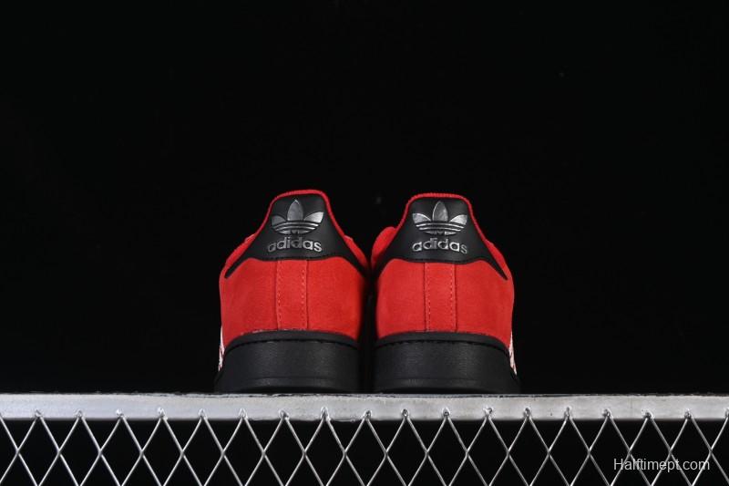 Adidas Superstar II Casual Sneakers with Shell Toe Design - JQ3220