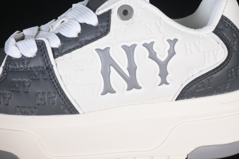 New York Yankees MLB Bigball Chunky Embroidered Monogram Platform Casual Sneakers - 3ASXE035N50CGS