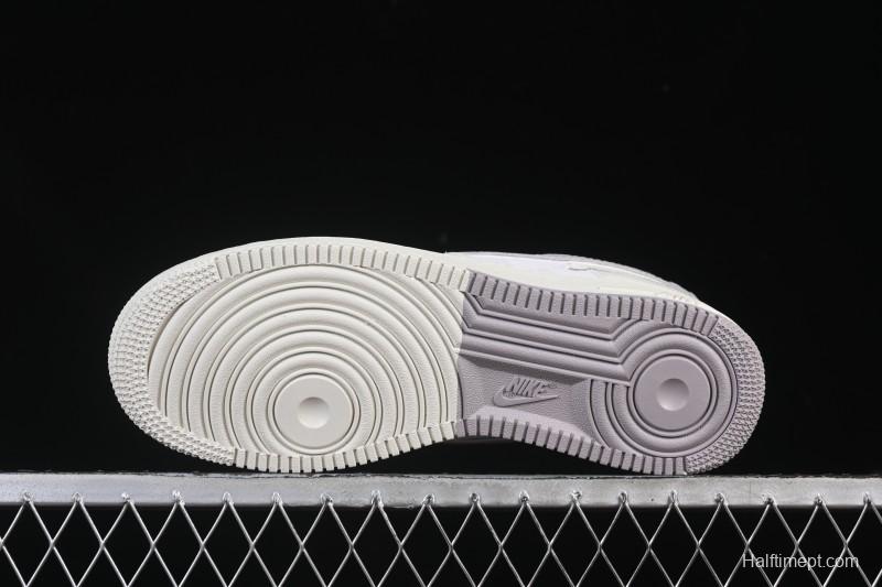 Nike Air Force 1'07 Low Gucci Collaboration White Light Brown Low-Top Casual Sneakers - YF9511-807