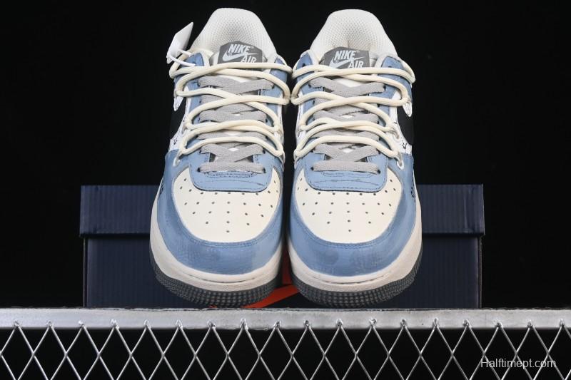 Nike Air Force 1'07 Low The Age of Cracks Hand-Drawn Graffiti Casual Sports Shoes - KS6896-555
