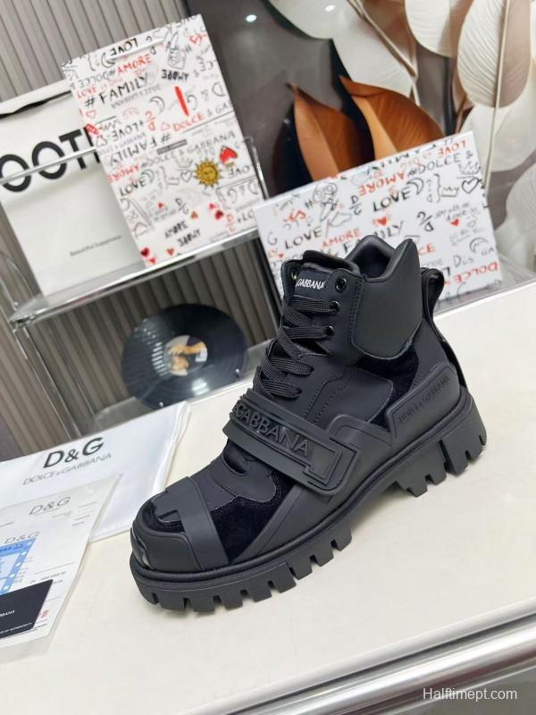 D&G 2025 SS Platform Derby Casual Shoes - AS00390