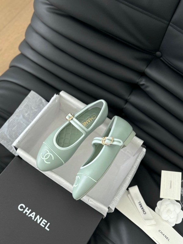 Chanel SS 2025 Runway Mary Jane Flats - LY00