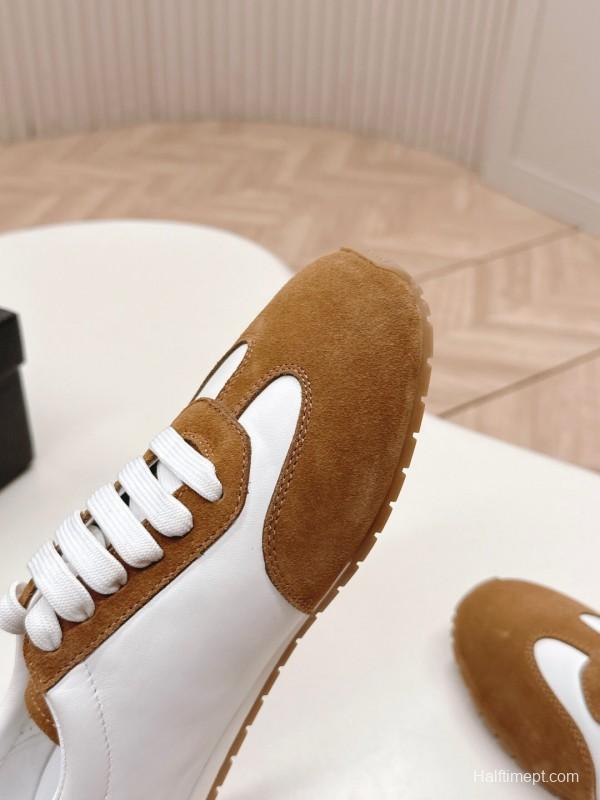 Prada 25ss New Agate Sneakers Retro Training Shoes - LY00300