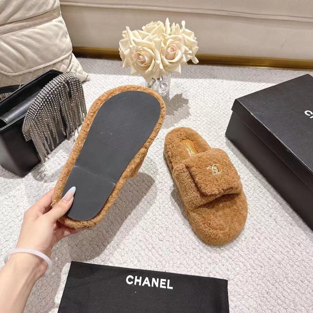 Chanel 2025/SS Slingback Lock Buckle Butterfly Loafers - LY00250