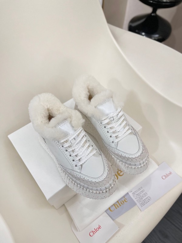 Chloe 2025 SS Casual Shoes with Lightweight Rubber Sole - LY00420