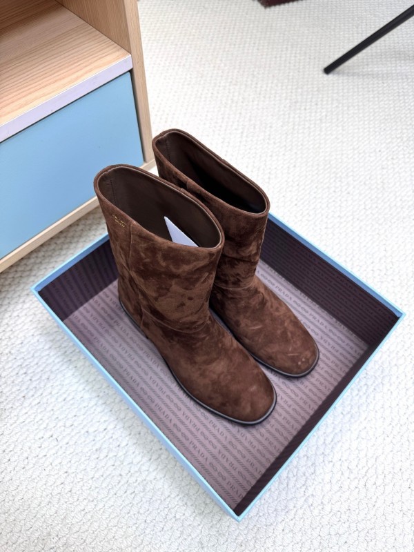 Prada 2025/SS Mid Boots - LY0370