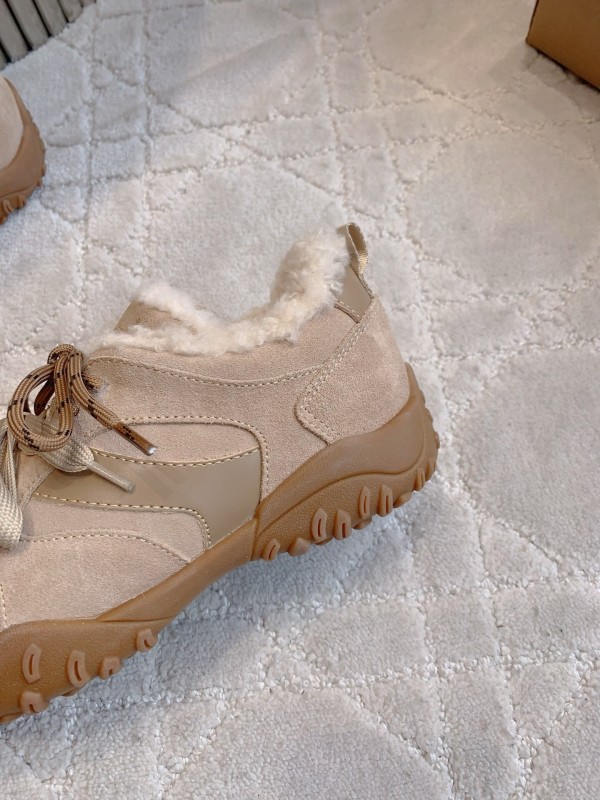 UGG 2025/SS Wool Warm Platform Casual Shoes - AS00291