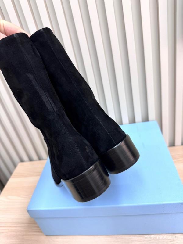 Prada 2025 SS Mid Boots - LY0370