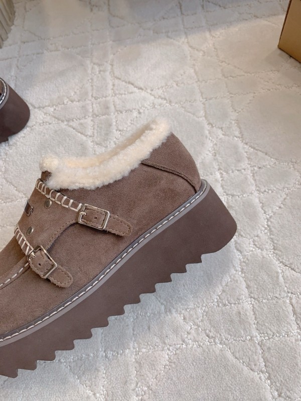 UGG 2025/SS Wool Warm Platform Casual Shoes - AS00300