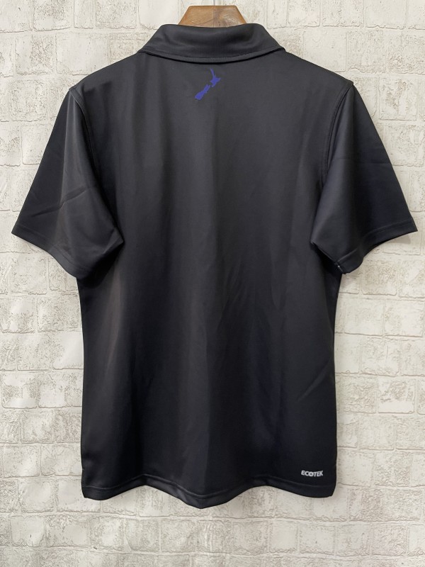 25/26 New Zealand Warriors Black Polo Shirt
