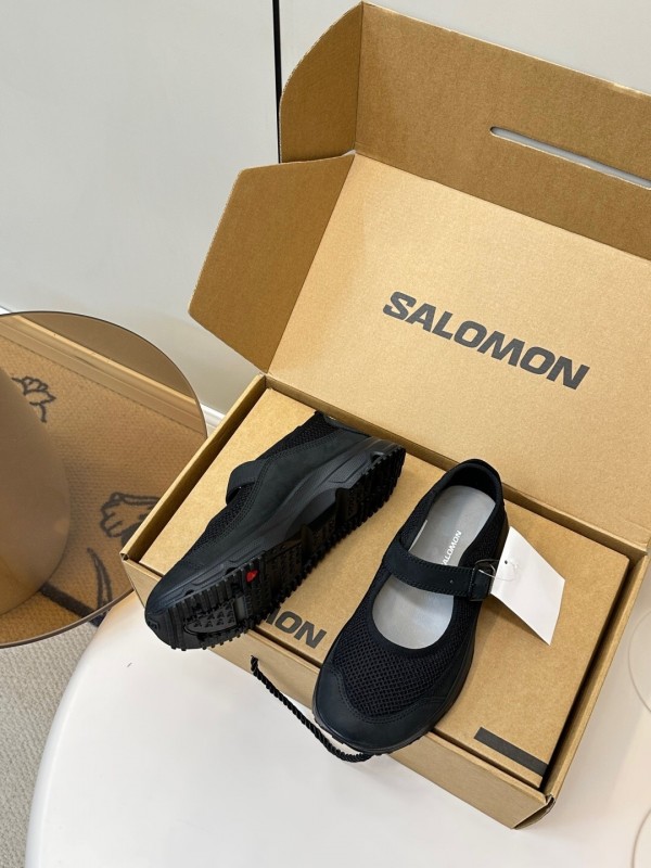 Salomon 2025 SS Mary Jane Platform Sports Shoes - LY00280