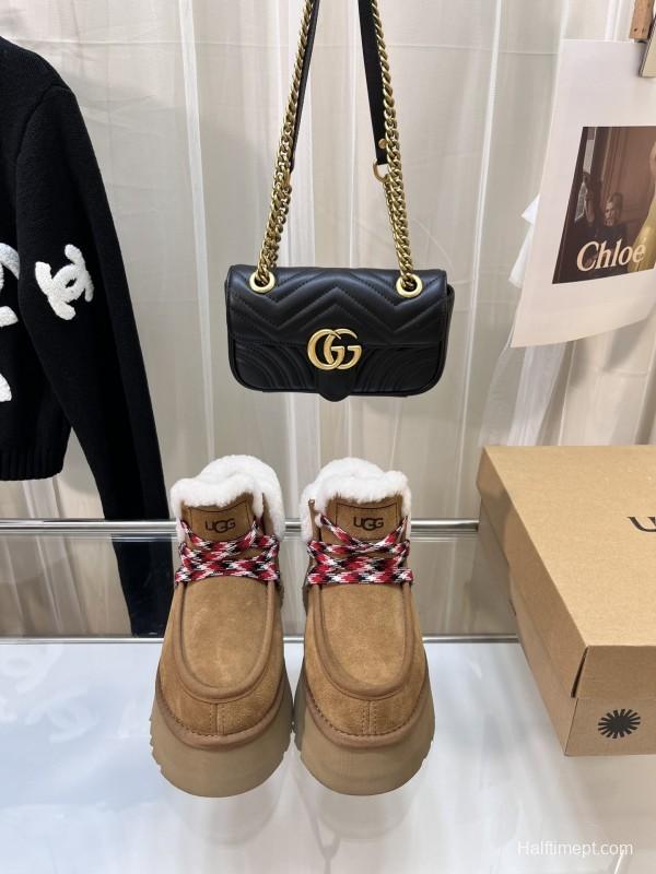UGG Fluff Yeah Slide Platform Slippers - MJ00280