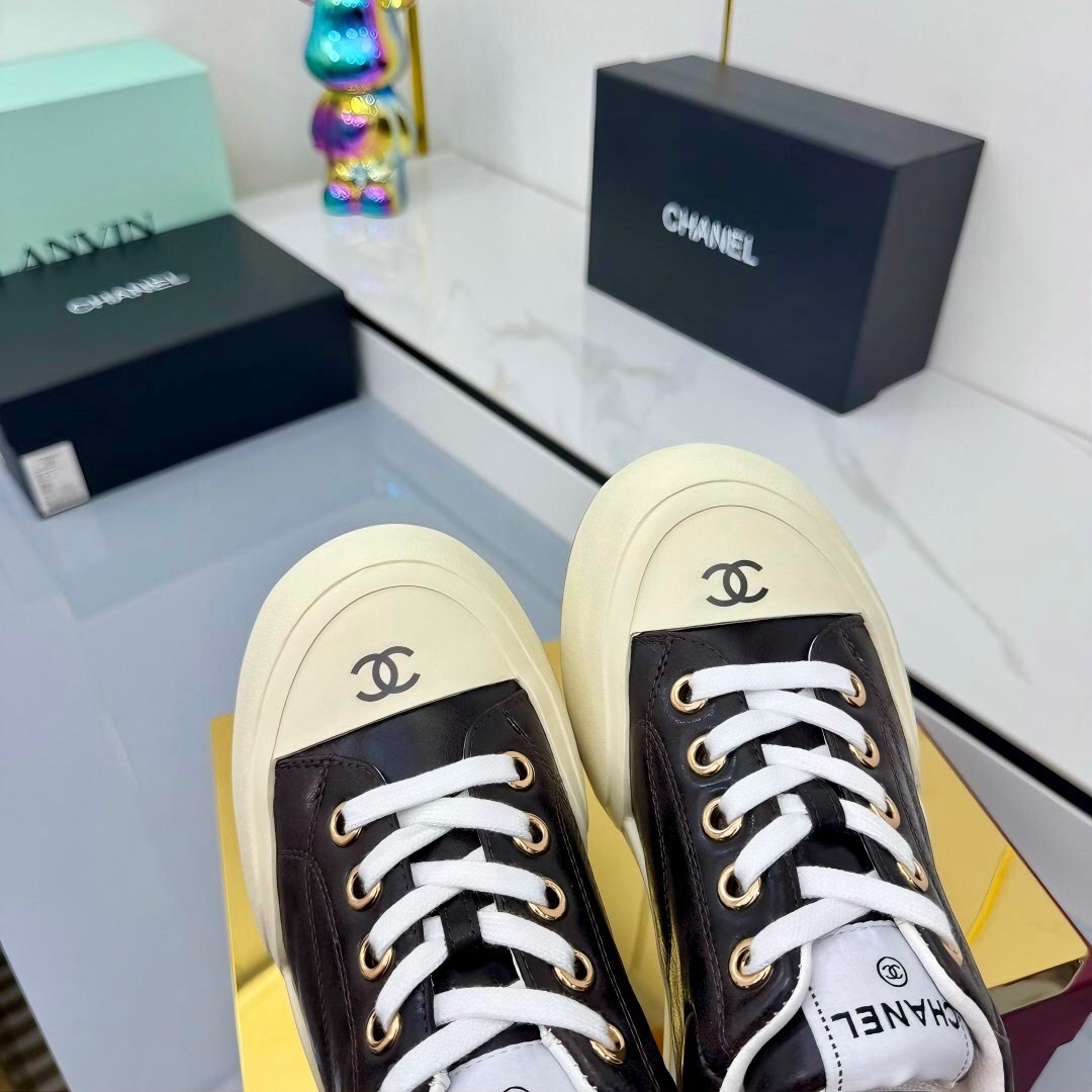 Chanel 2025 SS Panda Loafers Casual Sports Shoes - LY00310