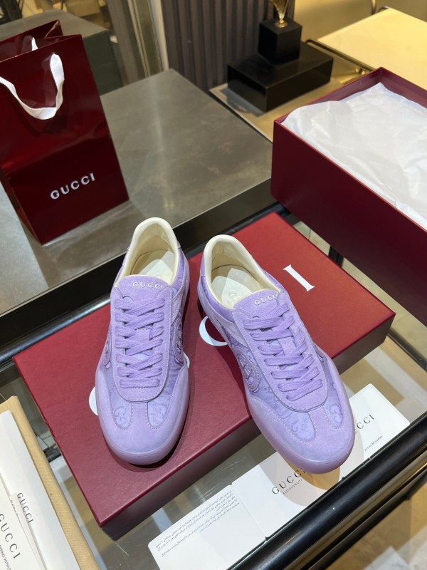 Gucci 2025 SS Couple Edition Trainer Sneakers; Forrest Gump Shoes; Athletic Footwear - AS00280