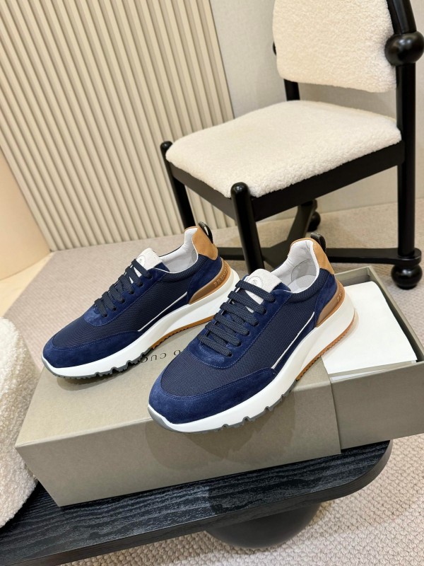 Brunello Cucinelli Casual Sneakers New Material Design - KFY00320