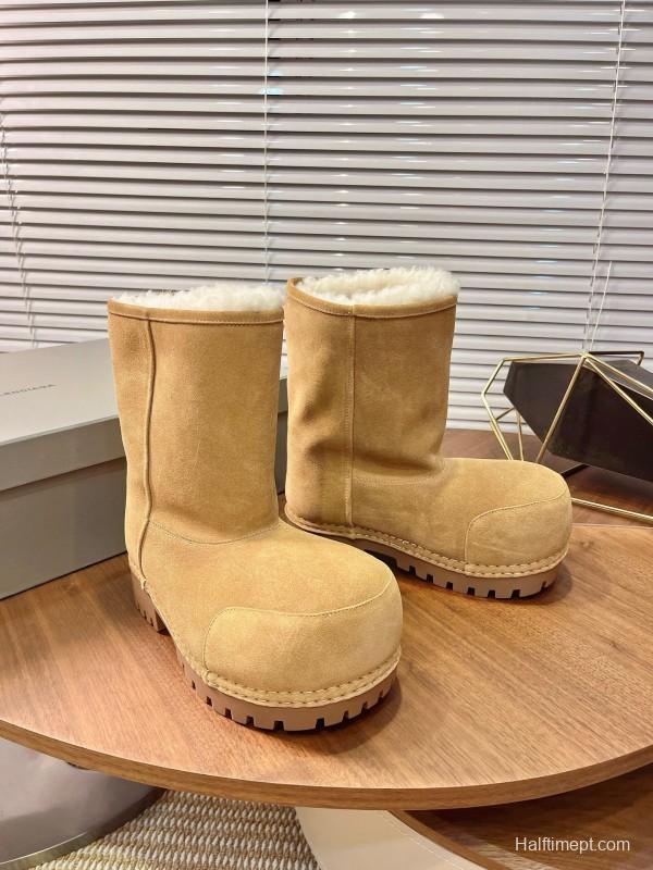 Balenciaga 2025 SS Oversized High Heel Snow Boots - AS00520