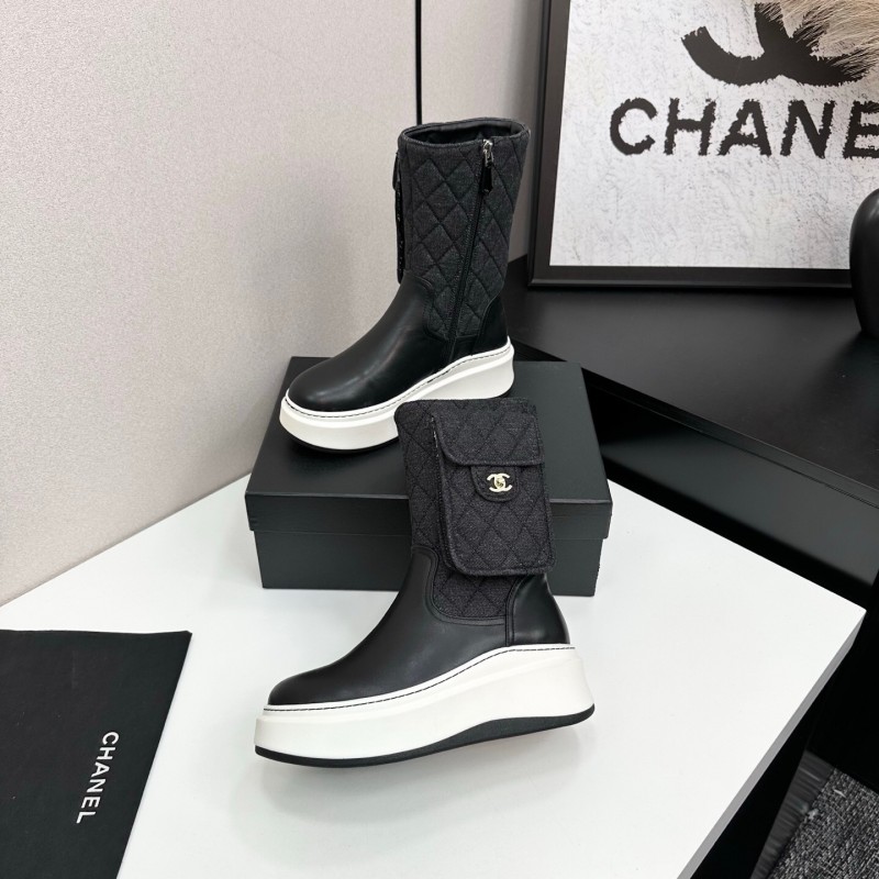 Chanel 2025 SS Short Boots Essential Autumn Winter Item - L Y00390