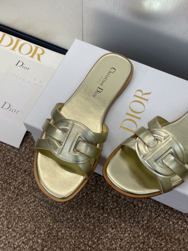 Dior D-Club Jelly Color Hollow Layered Cross-Strap Women Sandals - KFY00280