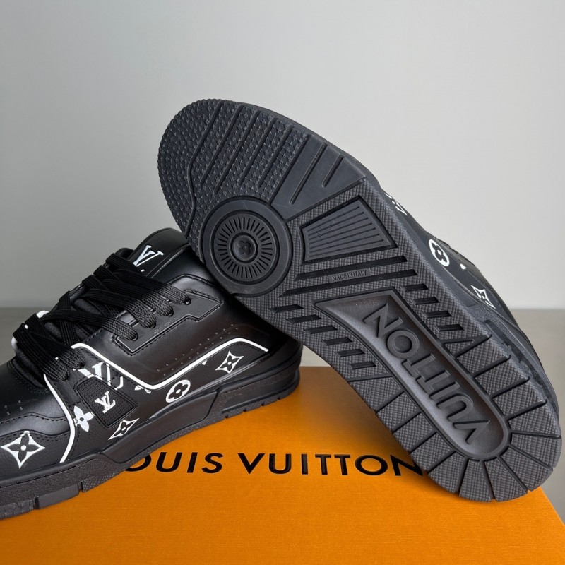 Louis Vuitton 2025 Spring Summer Replica Sneakers with Imported Calfskin and Signature Logo - YC