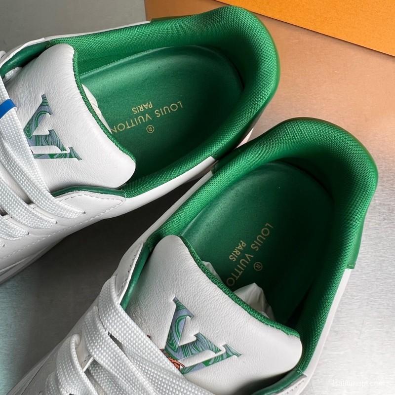 Louis Vuitton Beverly Hills Low-Top Fashion Sneakers Unisex Couple Style - YC