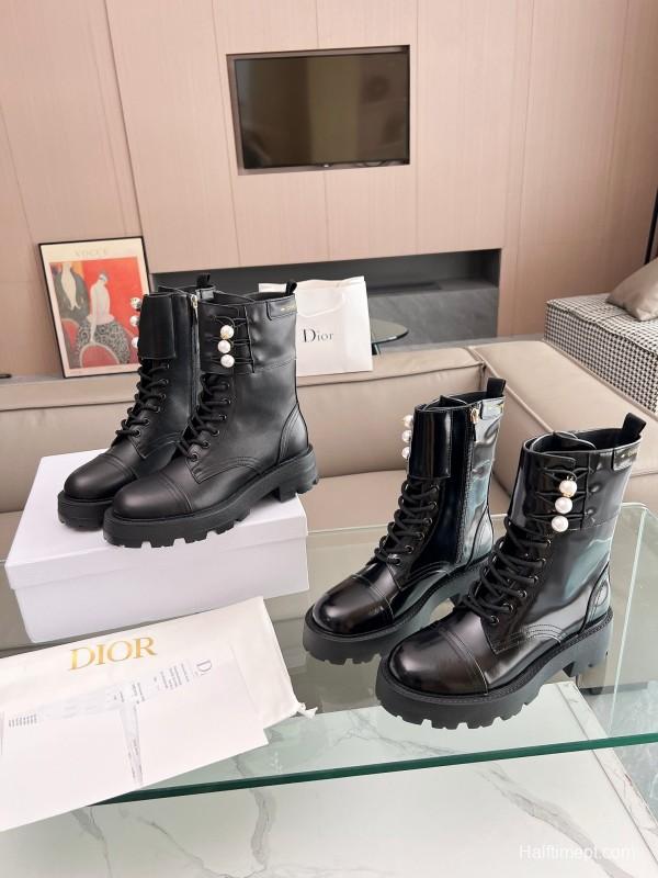 Dior 2025/SS Autumn Winter Studded Boots - AS00370